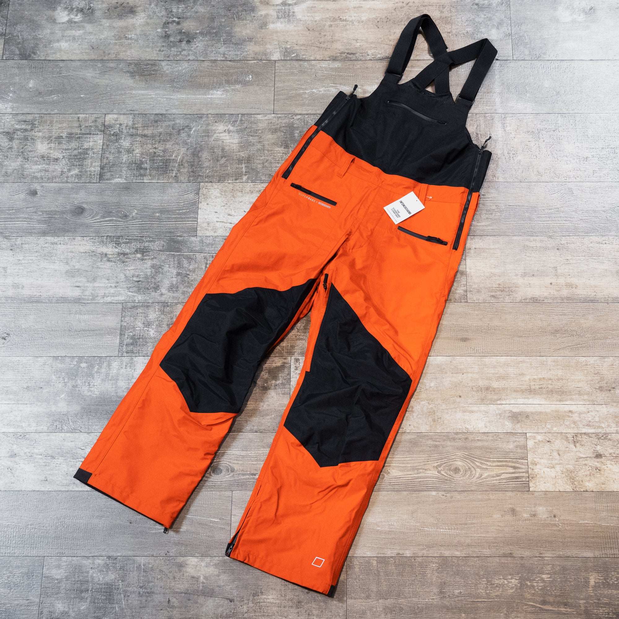 Superbase x AFDICEGEAR JAPAN Bibs (Orange/Black) – SUPERBASE