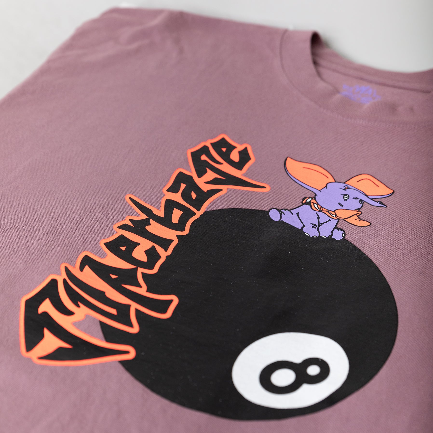 Superbase x WAL 8 Ball Tee (Mauve) – SUPERBASE