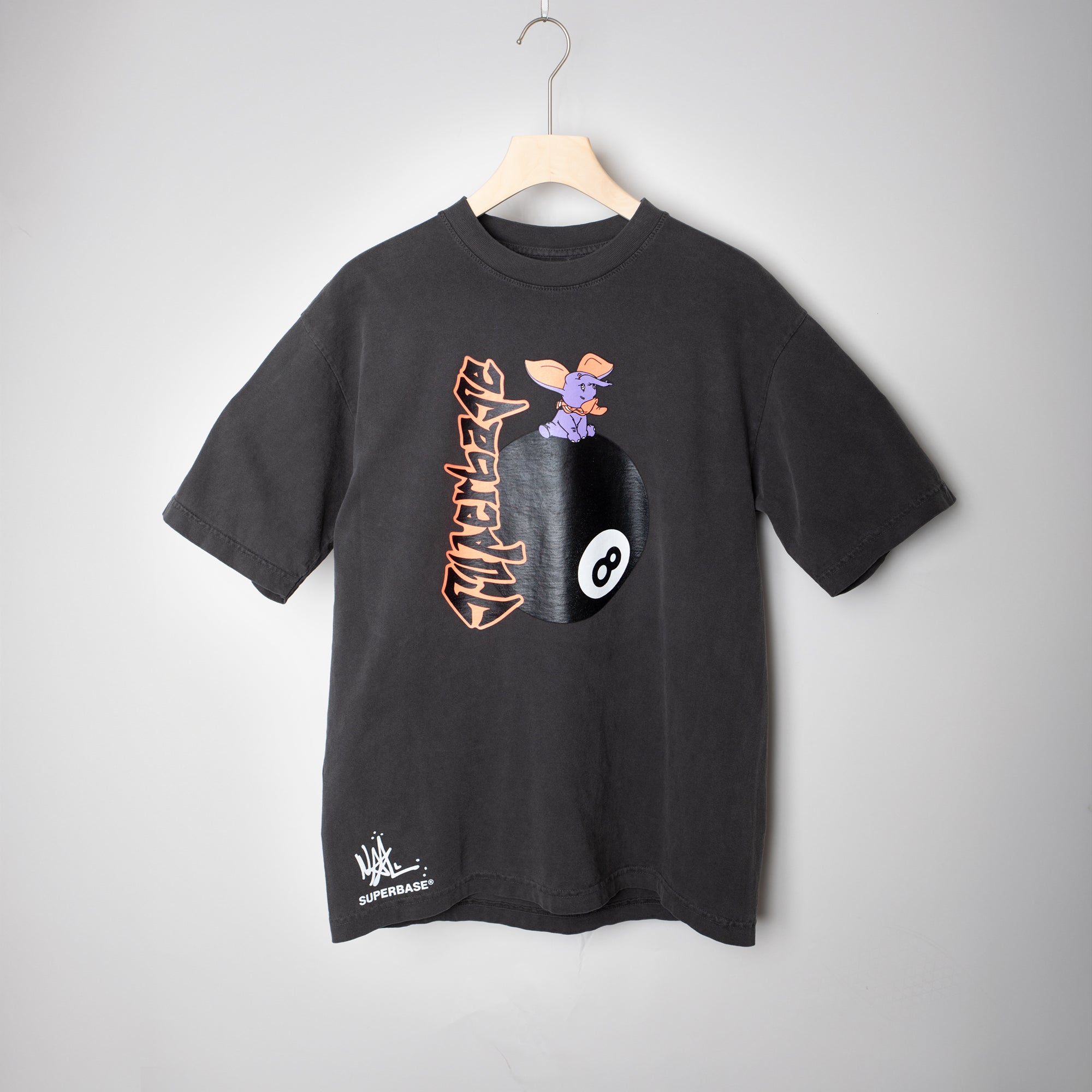 Superbase x WAL 8 Ball Tee (Vintage Black)