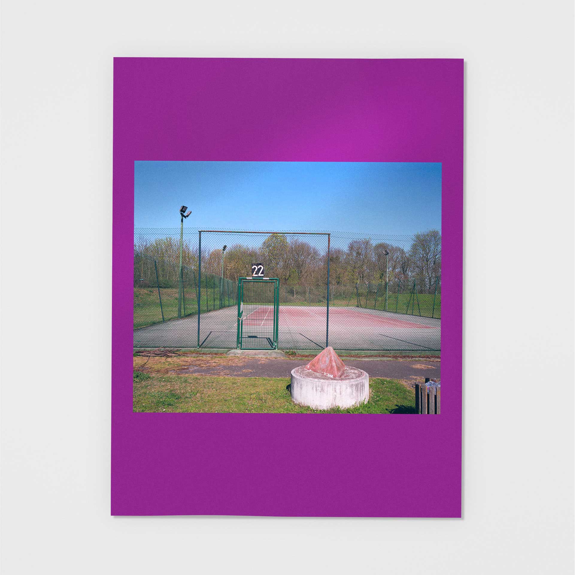 Tennis Courts IV Book