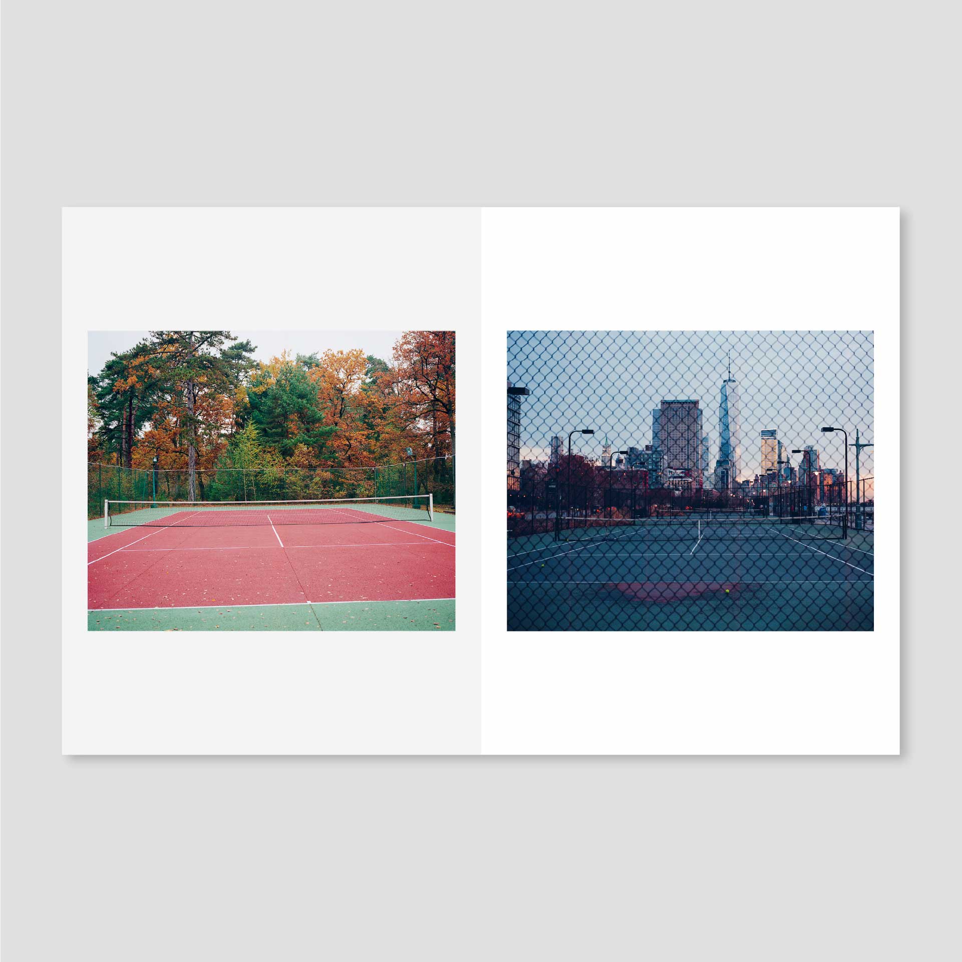 Tennis Courts IV Book