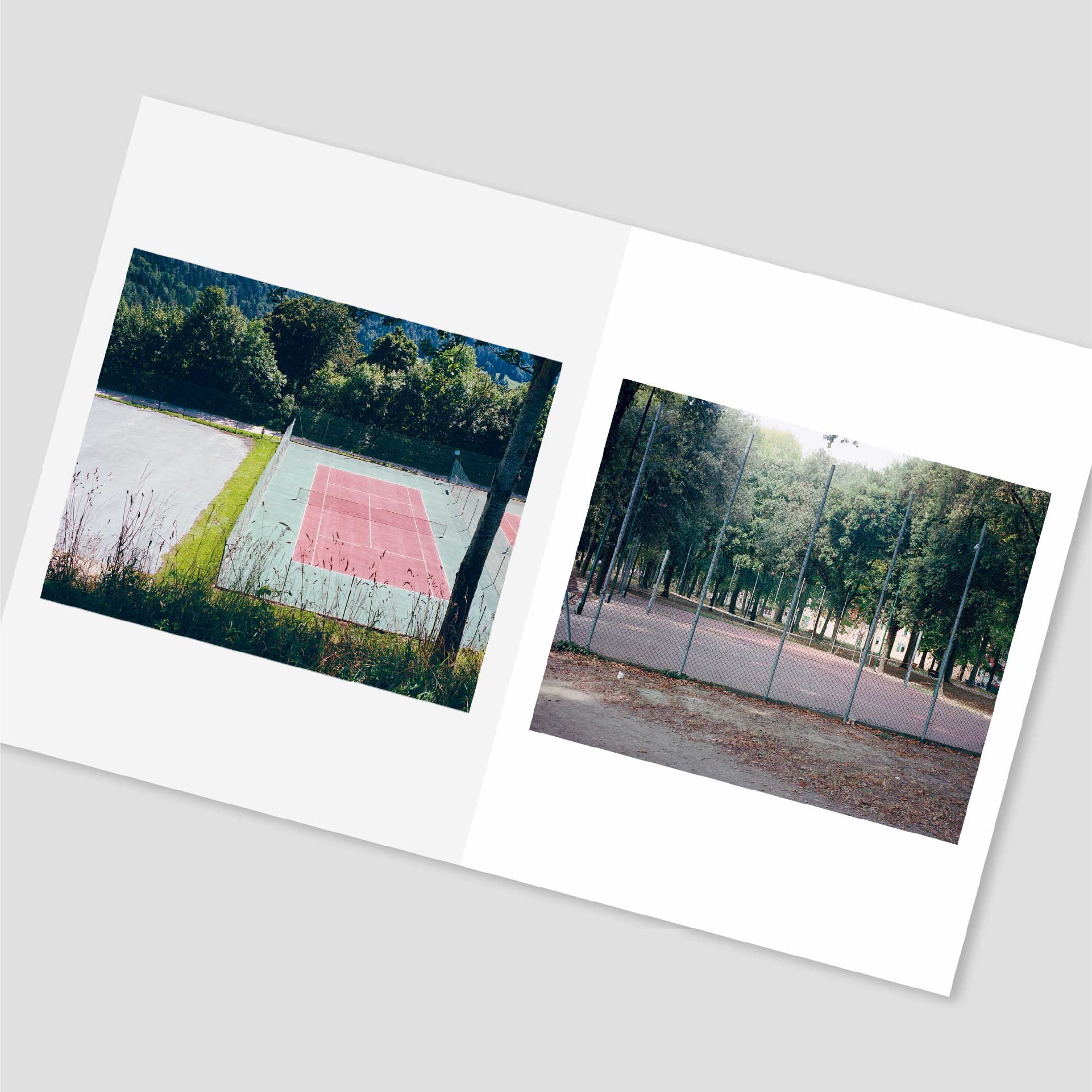 Tennis Courts IV Book