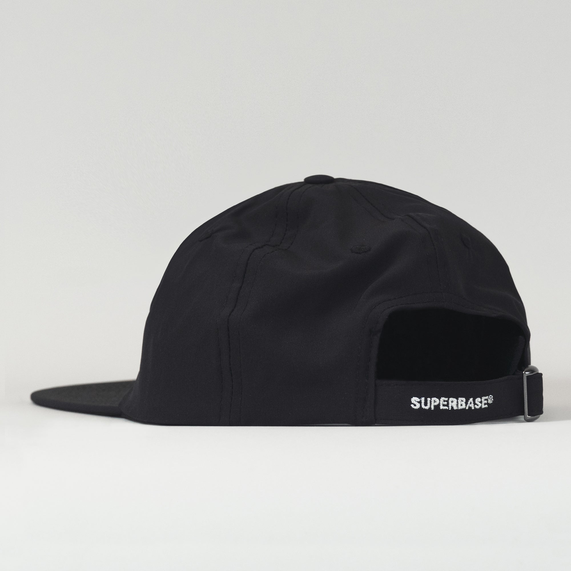 Superbase Polygon Unstructured Tech Hat (Black)