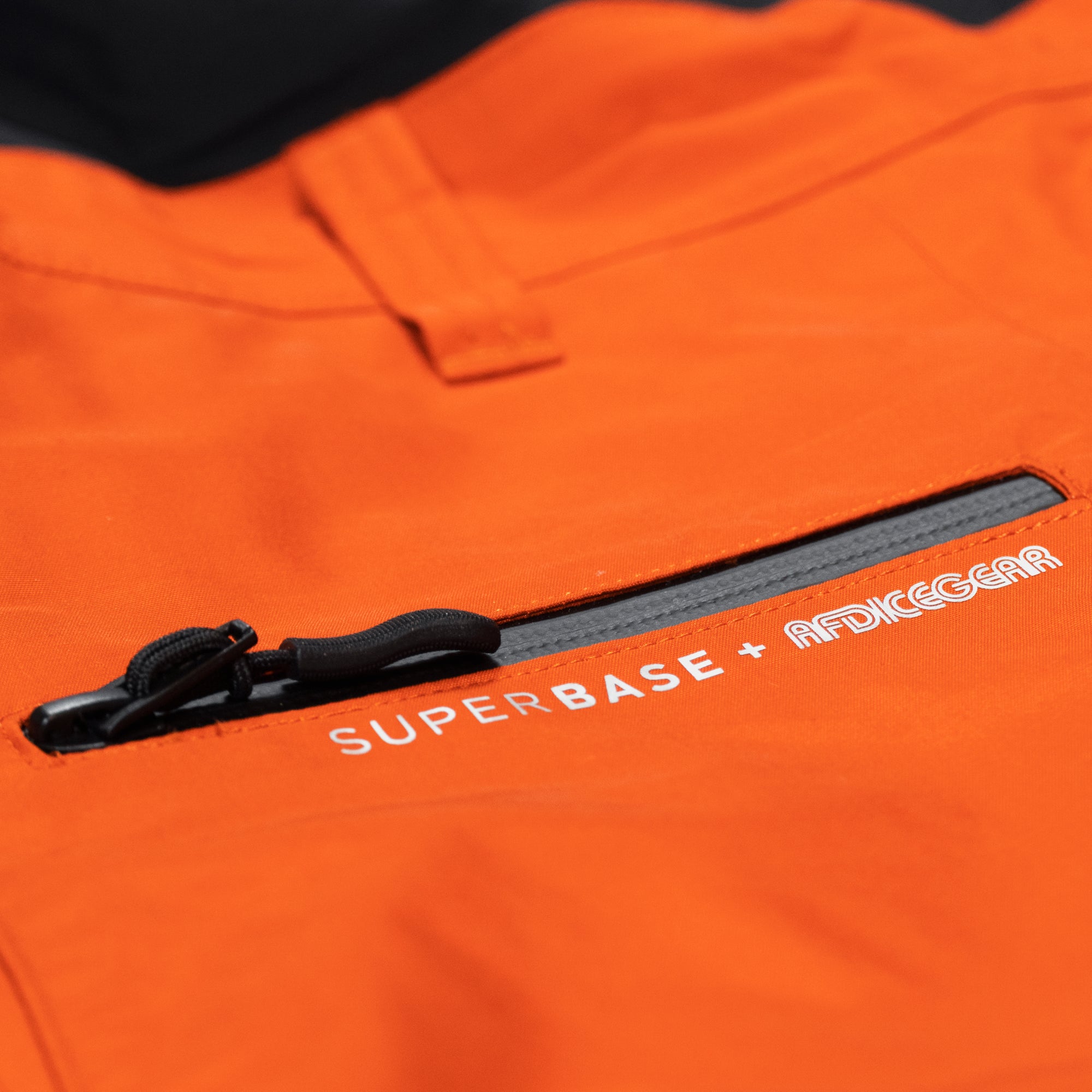 Superbase x AFDICEGEAR JAPAN Bibs (Orange/Black) – SUPERBASE